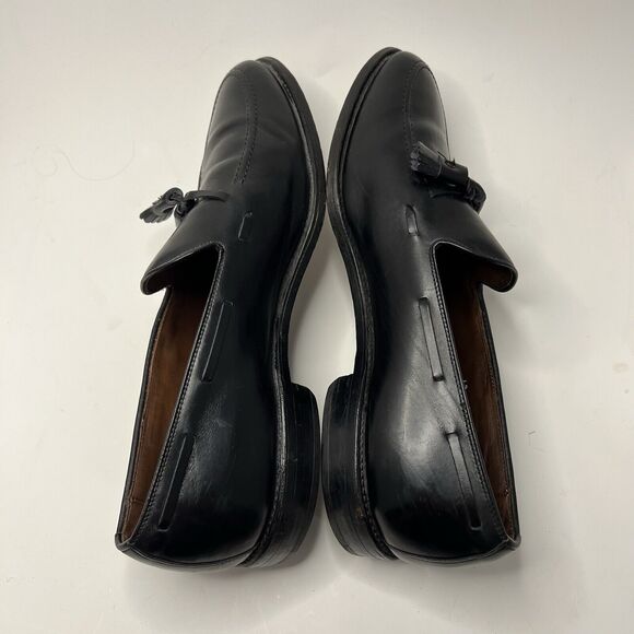 Allen Edmonds Shoes Men’s 12 C Black Grayson Tassel Loafers Leather Dress USA main image 9
